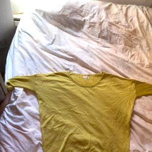 Light green/yellow batwing sweater